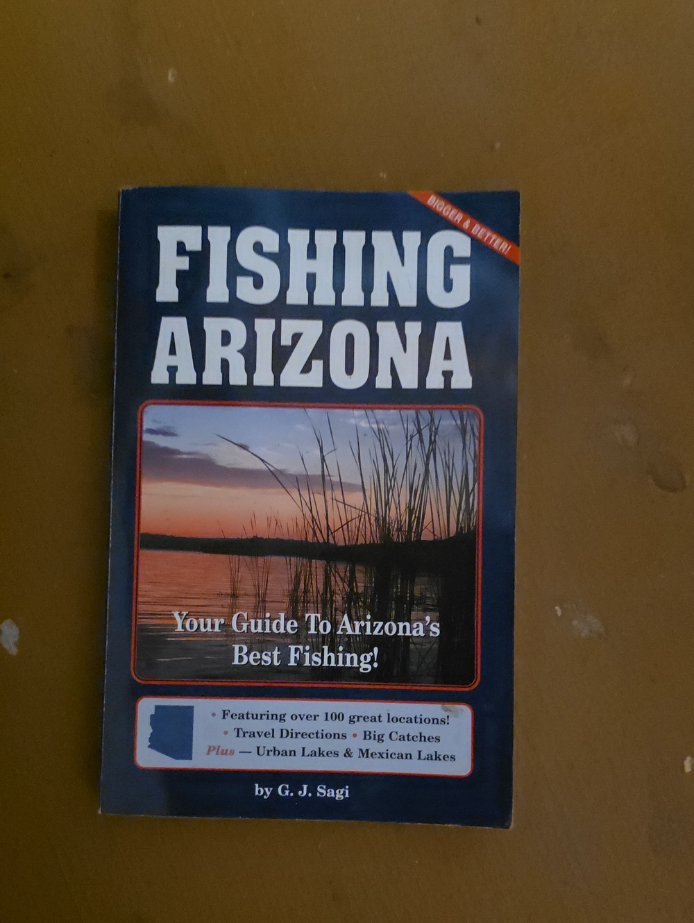 Fishing Arizona Guidebook - Navy Blue Cover